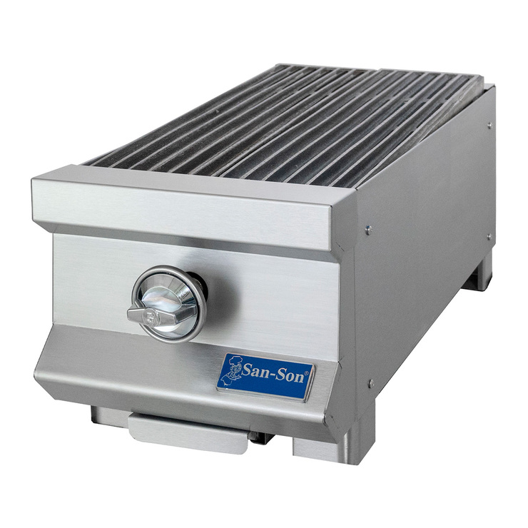 Asador profesional San-Son de 12' con 1 quemador, acero inoxidable  — Imagen 1 de 3