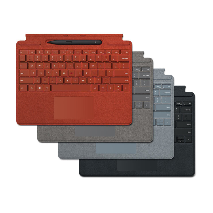Microsoft Surface Teclado Cover + Lápiz Slim 2 para Surface Pro 8  y Pro X Negro — Imagen 4 de 4