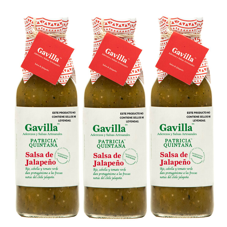 Gavilla Salsas Jalapeños 3 pzas de 360 ml — Imagen 1 de 3