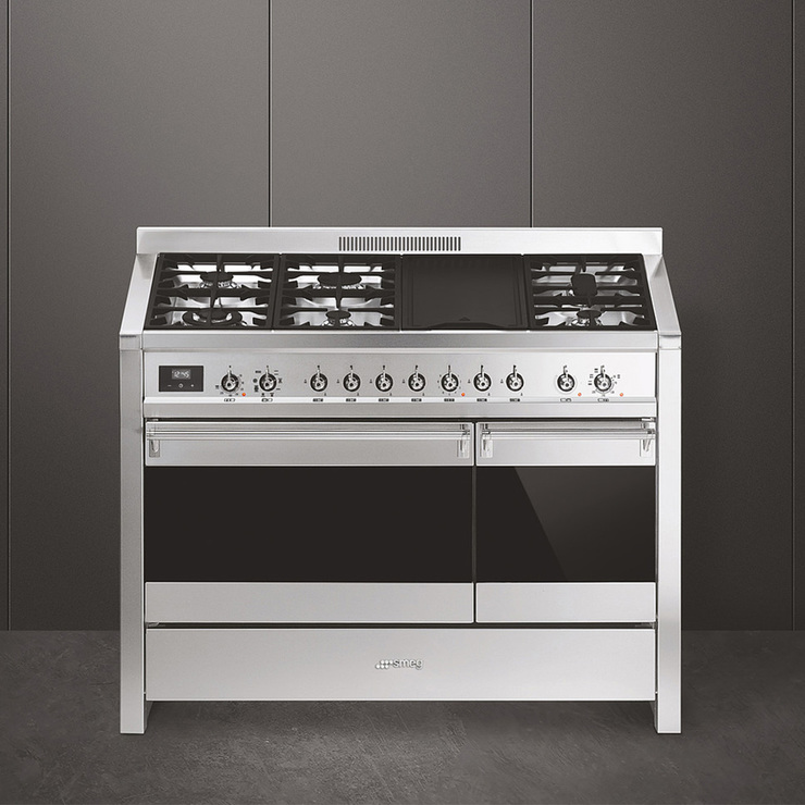 Estufa de gas 48",  Smeg — Imagen 3 de 4