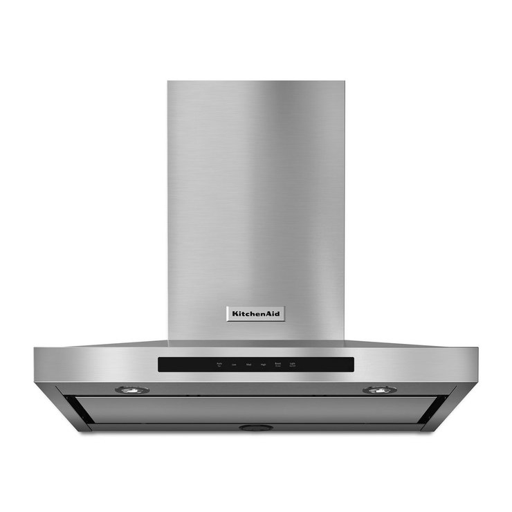 Campana de pared de 30" con 3 velocidades automáticas, acero inoxidable KitchenAid — Imagen 1 de 4