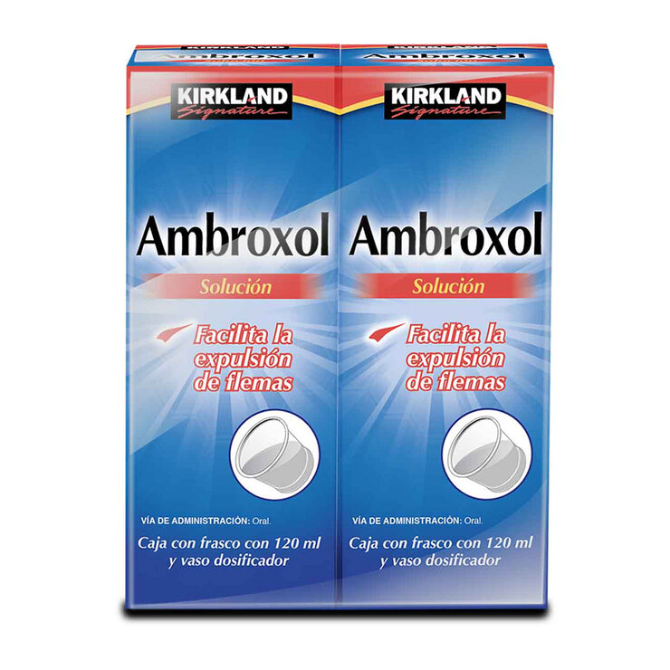 Kirkland Signature Ambroxol 2 frascos de 120 ml — Imagen 1 de 3