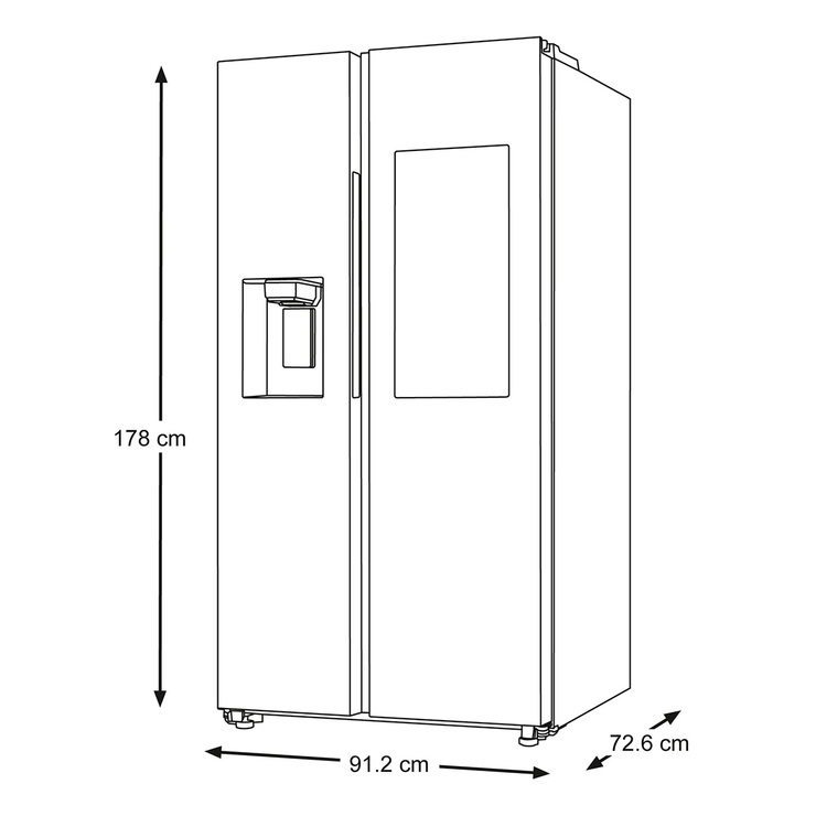 Refrigerador 22' Family Hub Samsung — Imagen 2 de 3