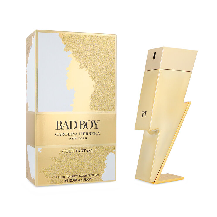 Carolina Herrera Bad Boy Gold Fantasy 100 ml  — Imagen 3 de 3