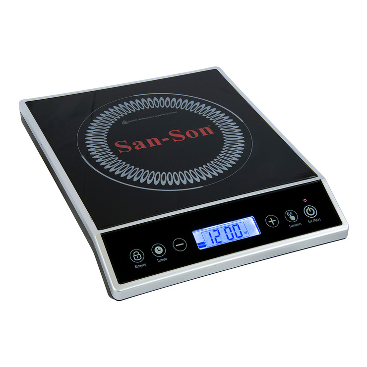 Parrilla de inducción San-Son, color negro INDUSTYLE — Imagen 3 de 3