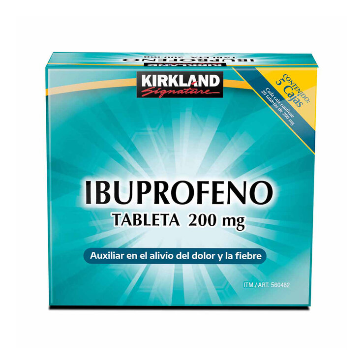 Kirkland Signature Ibuprofeno 200mg  100 Tabletas — Imagen 2 de 3