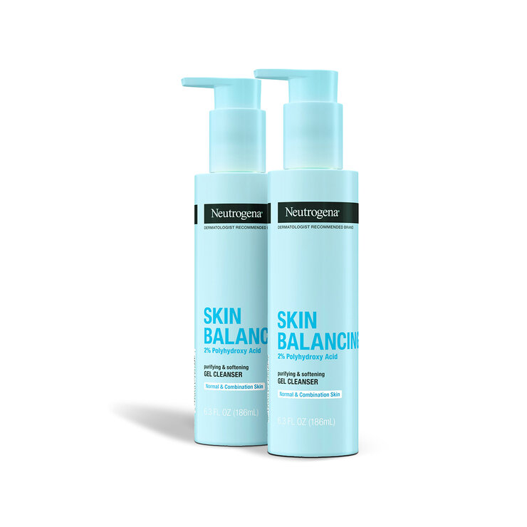 Neutrogena Skin Balancing Limpiador Facial 2 pzas 186 ml  — Imagen 3 de 3