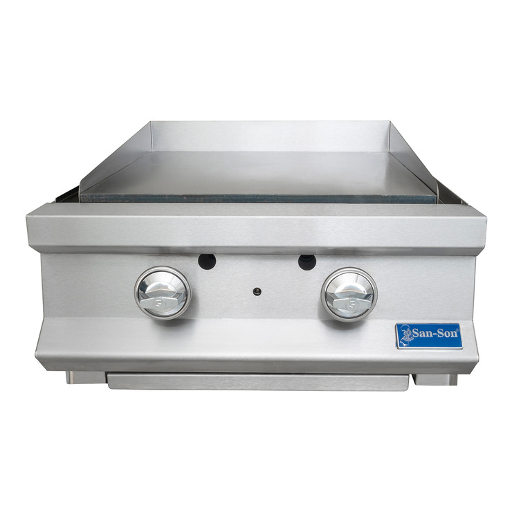 Plancha profesional San Son de 24", acero inoxidable  — Imagen 4 de 4