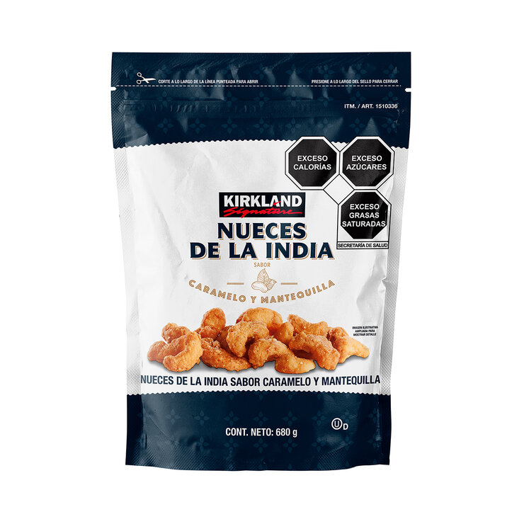 Kirkland Signature Nueces de la India Sabor Caramelo y Mantequilla 680 g — Imagen 1 de 2