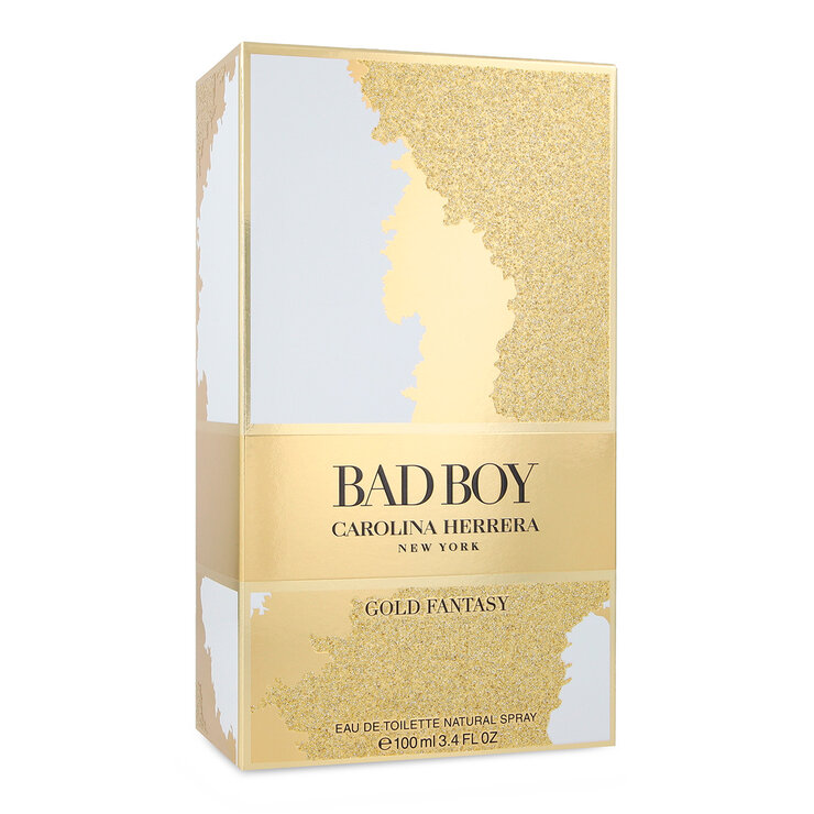 Carolina Herrera Bad Boy Gold Fantasy 100 ml  — Imagen 2 de 3