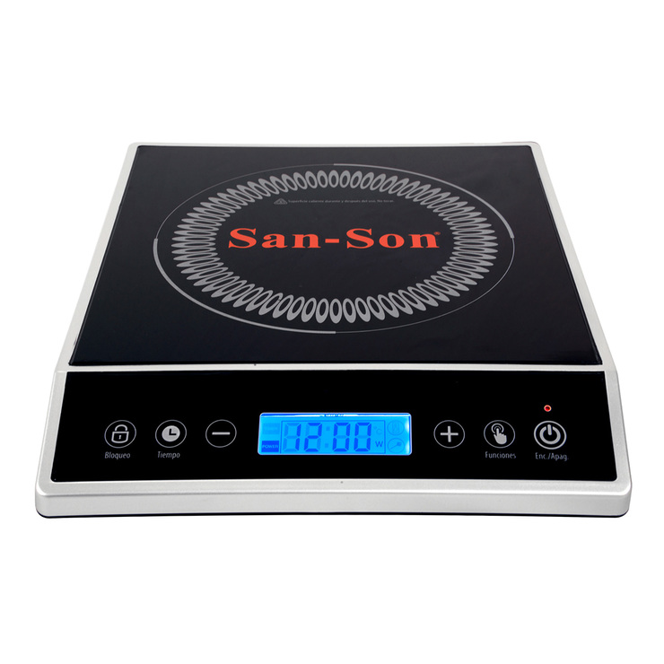 Parrilla de inducción San-Son, color negro INDUSTYLE — Imagen 1 de 3