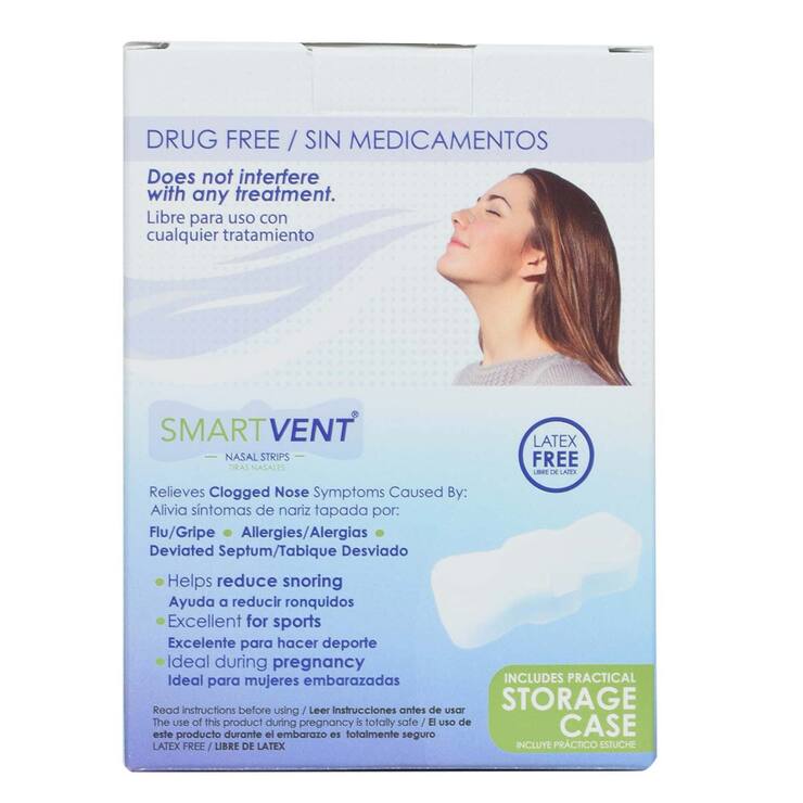 Smartvent 40 Tiras Nasales. — Imagen 2 de 3