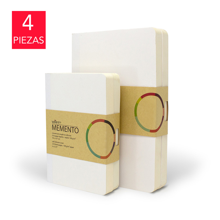 Waff Paquete de Repuesto para Libretas Memento 4 Piezas — Imagen 1 de 3