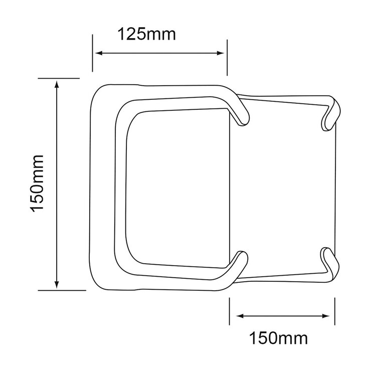 Tecnolite, Lámpara LED para Exterior Kybox — Imagen 3 de 4