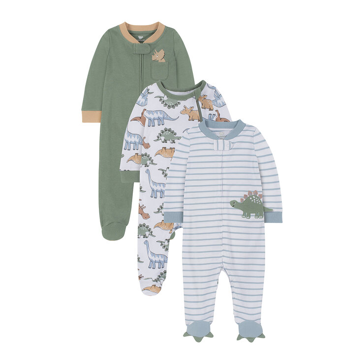 Koala Baby Mameluco 3 piezas para Niños y Niñas Varias Tallas y Colores — Imagen 1 de 4