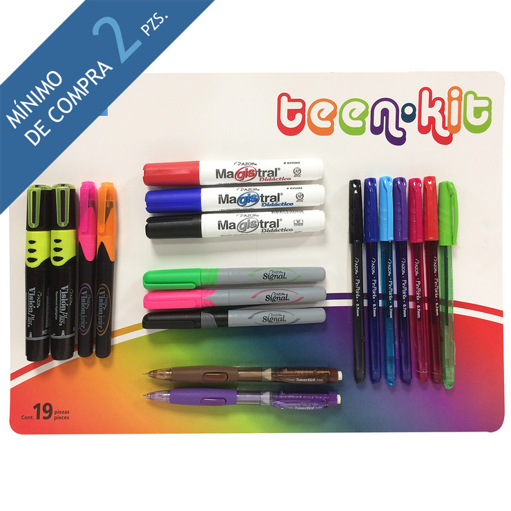 Azor Set Escolar de Escritura 19 Piezas — Imagen 1 de 2