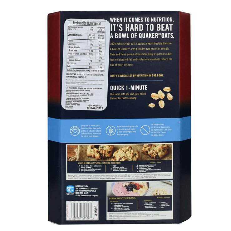 Avena Quaker 4.5 Kg — Imagen 2 de 3