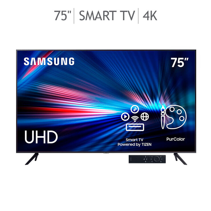 Samsung Pantalla 75" 4K UHD Smart TV — Imagen 1 de 4