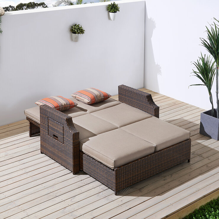 Ove Decors, Sofá Cama Sunnybrook para Jardín — Imagen 3 de 4