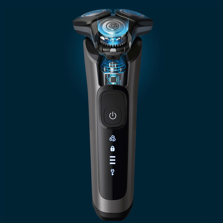 Philips, Rasuradora Eléctrica en Húmedo y Seco con Tecnología SkinIQ y Cabezales De Repuesto Series 6600 — Imagen 2 de 4
