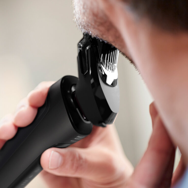 Philips, Rasuradora Eléctrica en Húmedo y Seco con Tecnología SkinIQ y Cabezales De Repuesto Series 6600 — Imagen 3 de 4