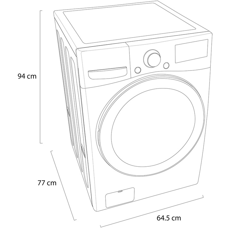Lavasecadora 16Kg / 8Kg LG — Imagen 3 de 4