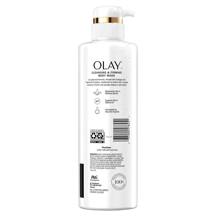 Olay Jabón Corporal Líquido con Colágeno 2 pzas de 530 ml   — Imagen 3 de 4