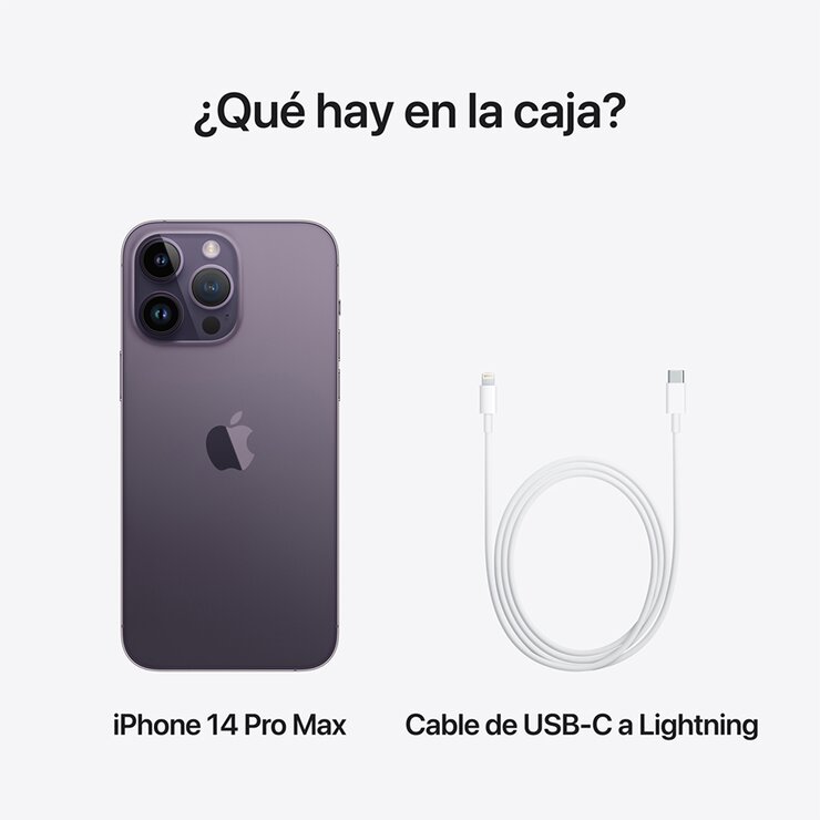 Apple iPhone 14 Pro Max 128GB Morado Oscuro  — Imagen 4 de 4