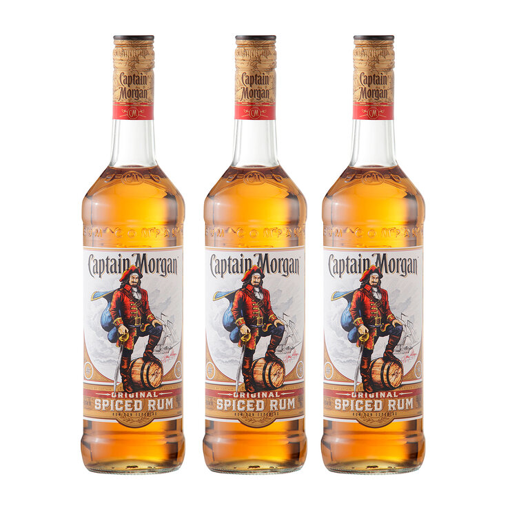 Ron Captain Morgan 3 de 700ml — Imagen 1 de 4
