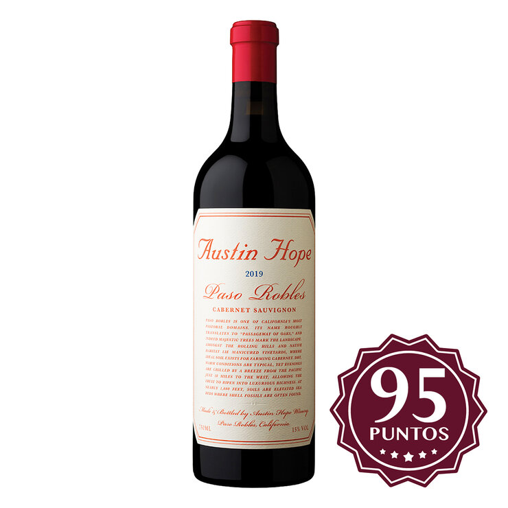 Vino Tinto Austin Hope Cabernet Sauvignon 750ml