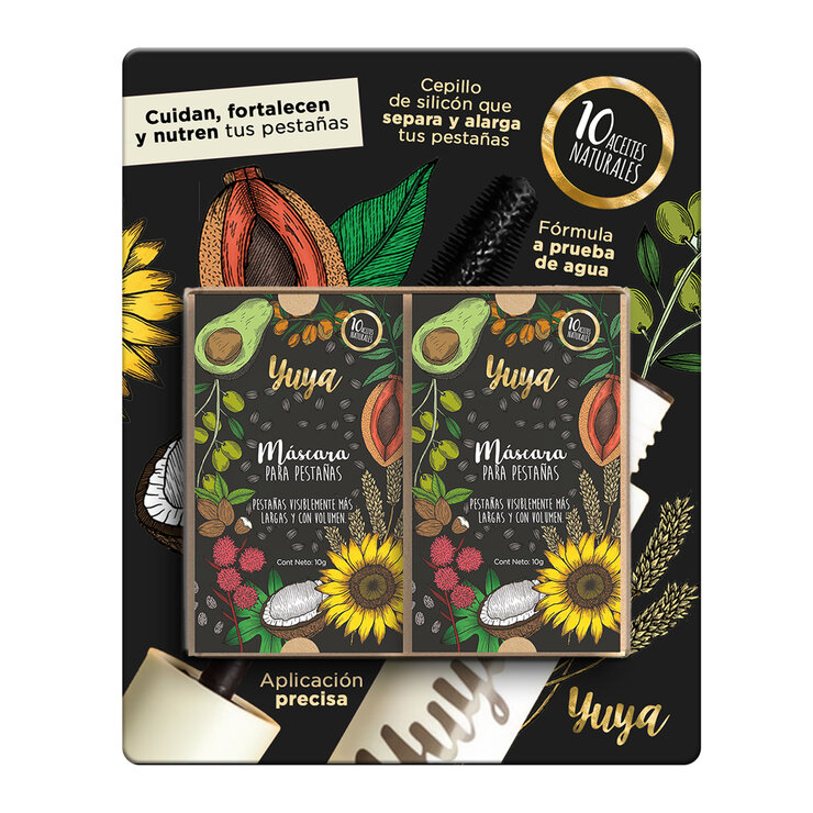 Yuya Mascara para Pestañas 2 pzas — Imagen 1 de 4