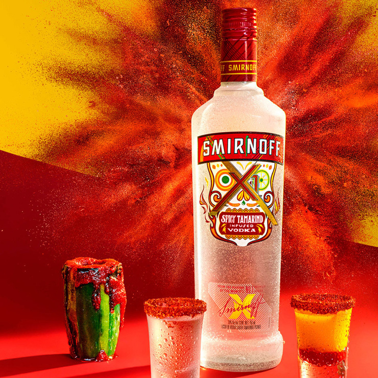 Vodka Smirnoff Tamarindo 6/750ml — Imagen 2 de 4