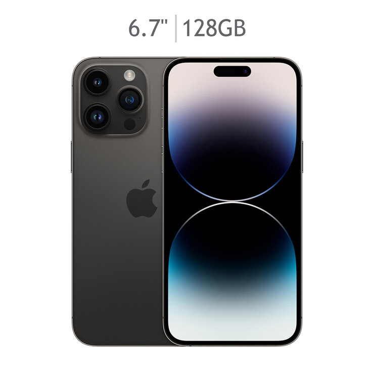Apple iPhone 14 Pro Max 128GB Negro Espacial  — Imagen 1 de 4