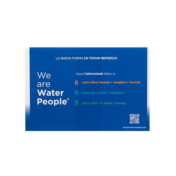 Water People Agua Gasificada 24 pzas de 355 ml — Imagen 2 de 4
