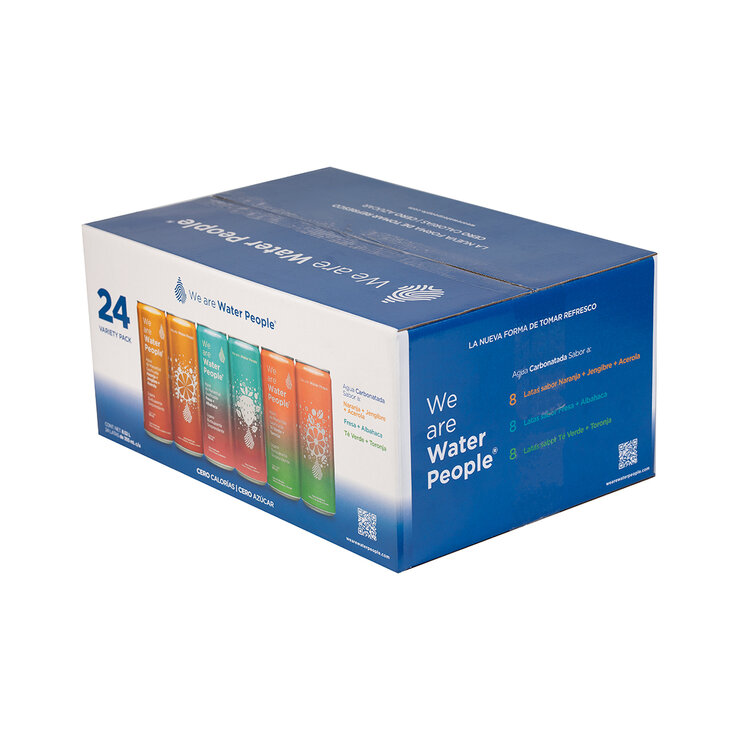 Water People Agua Gasificada 24 pzas de 355 ml — Imagen 3 de 4
