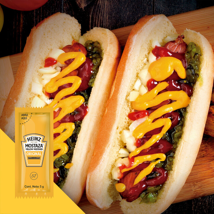 Heinz Mostaza 200 sobres de 5 g — Imagen 2 de 4