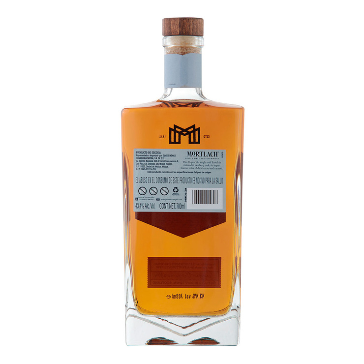 Whisky Mortlach 16 años 700ml  — Imagen 2 de 4