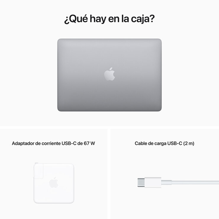 Apple Macbook Pro 13" Chip M2 256GB Gris Espacial — Imagen 2 de 4