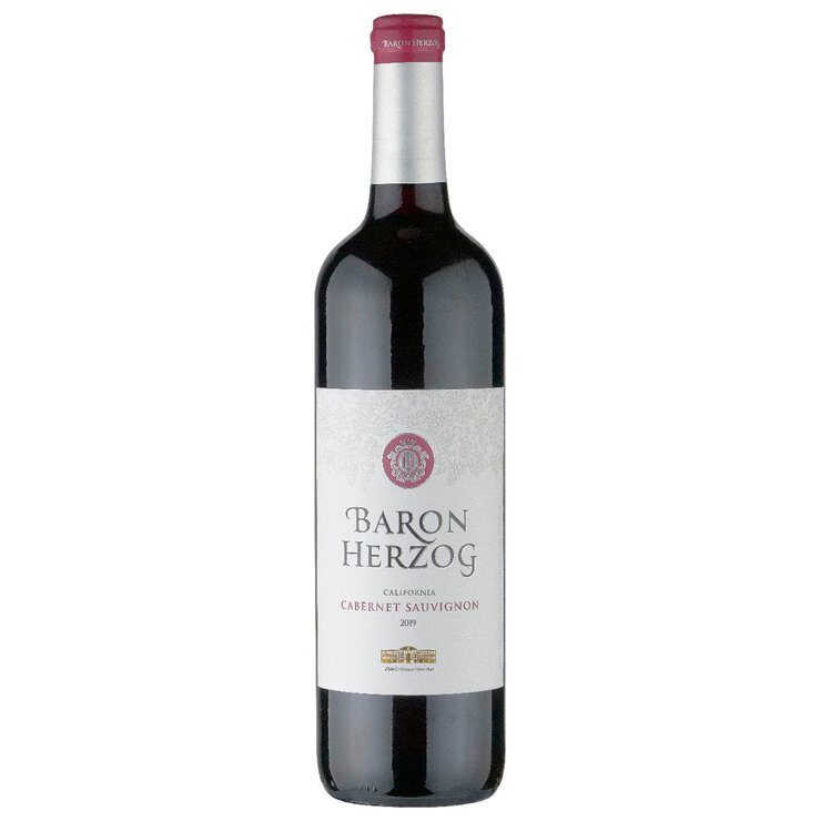 Vino Tinto Kosher Baron Herzog 3/750ml — Imagen 3 de 3