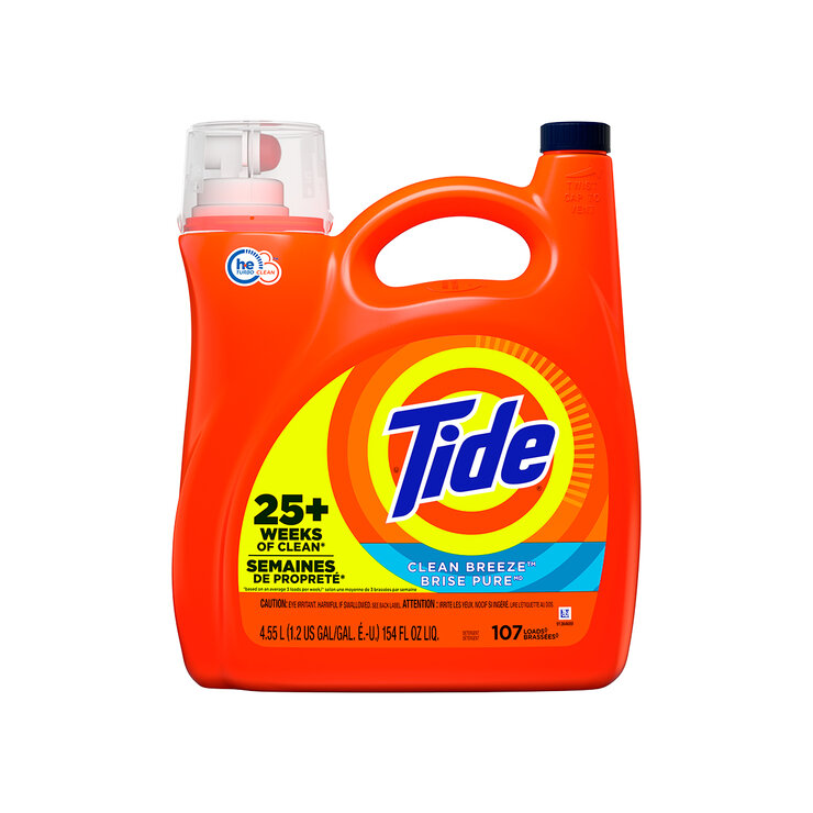Tide Clean Breeze Detergente Líquido 4.55 l — Imagen 1 de 4