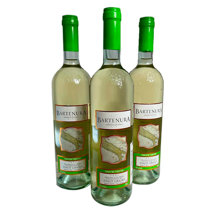 Vino Blanco Kosher Bartenura Pinot 3/750ml — Imagen 1 de 3