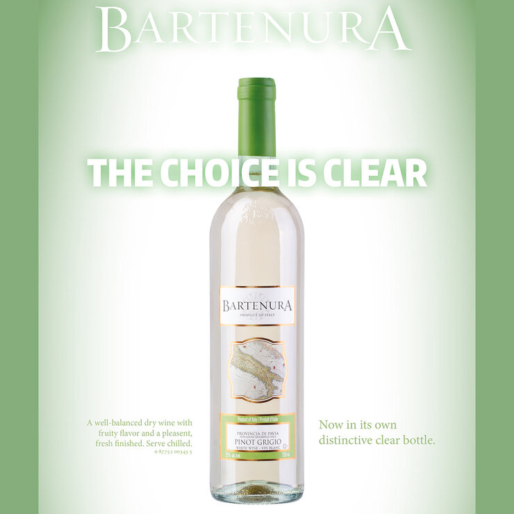 Vino Blanco Kosher Bartenura Pinot 3/750ml — Imagen 3 de 3