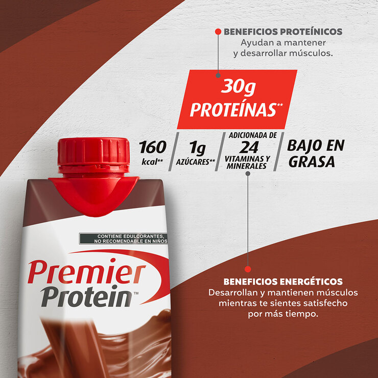 Premier Protein Malteada con Proteína 18 envases de 325 ml — Imagen 2 de 4