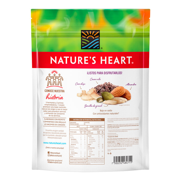Nature's Heart Mix Keto de Semillas Nueces y Cacao, 567 g — Imagen 2 de 2