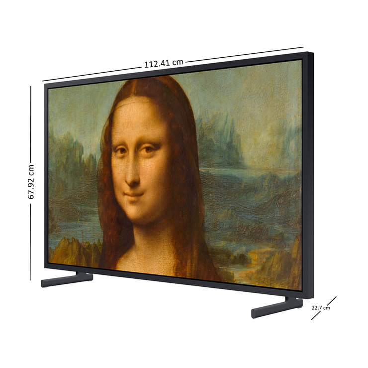 Samsung Pantalla 50" QLED The Frame 4K UHD Smart TV + Marco blanco — Imagen 2 de 4