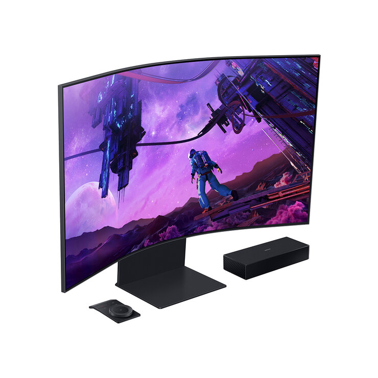 Samsung Ark 55" Curvo Monitor — Imagen 3 de 4