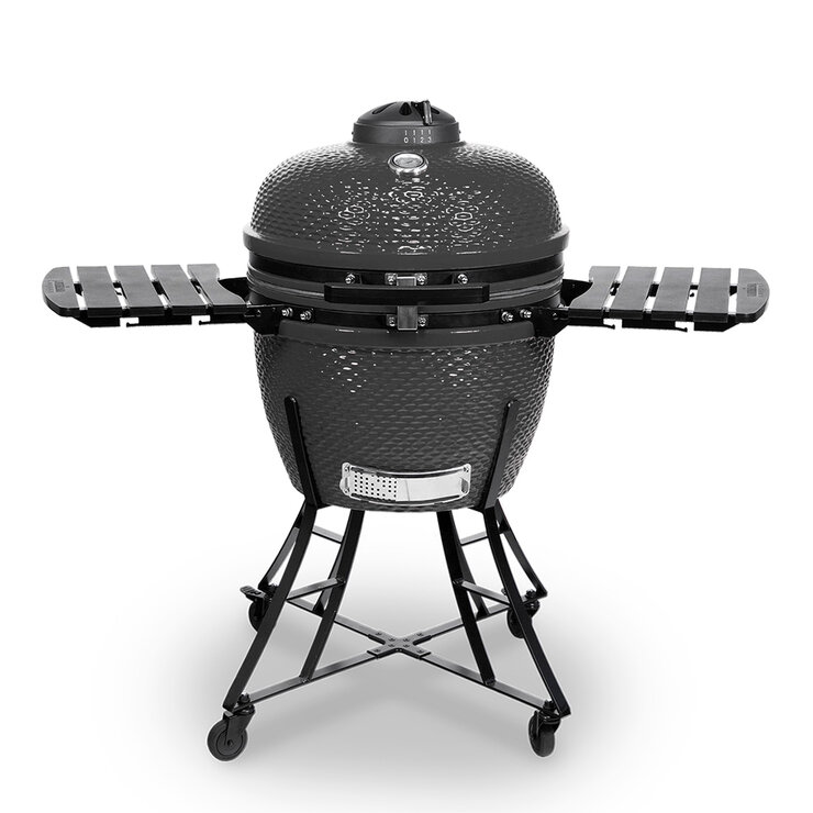 Louisiana Grills, Asador de Cerámica a Carbón Color Gris — Imagen 1 de 4