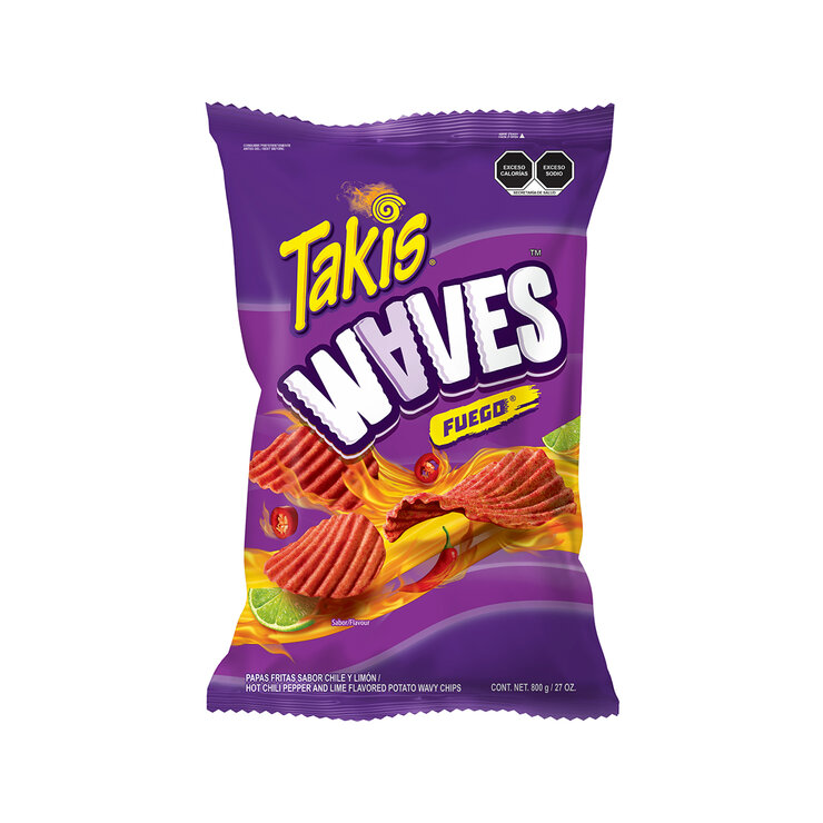 Takis Waves Fuego 800 g — Imagen 1 de 4
