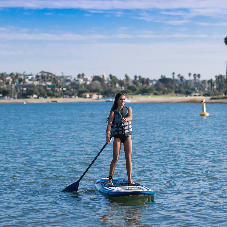 Scott Burke Tabla de Surf con Remo — Imagen 1 de 4