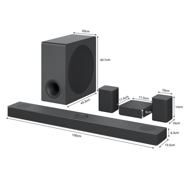 LG Barra de Sonido de 5.1.3 Canales + Subwoofer — Imagen 3 de 4